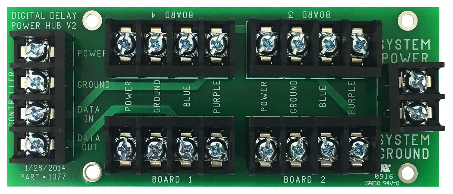 Digital Delay Display Boards Multiple Chrome Displays